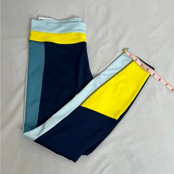 Nike Dri-FIT  Training Womens Leggings Size Large Multicolor - Picture 11 of 11